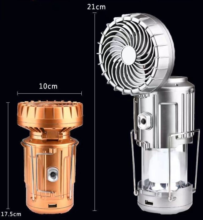 ⛺️🔥Kuum müük 50% soodsamalt💡Kaasaskantav LED-telkimislatern ventilaatoriga 🎵💨