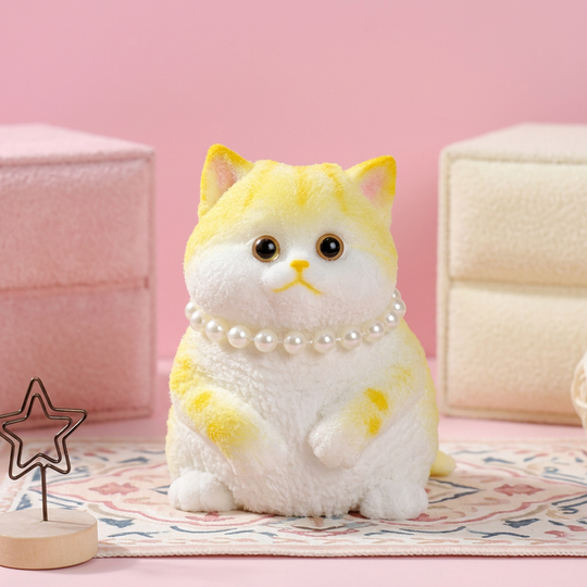🔥Soft and Cuddly Cat – Stress-Relief Squeezable Toy
