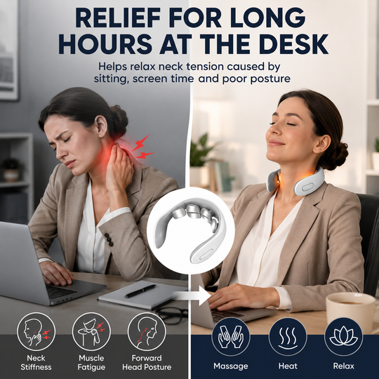 🔥Heated 4D Neck Massager / Portable 4D Neck Relaxer