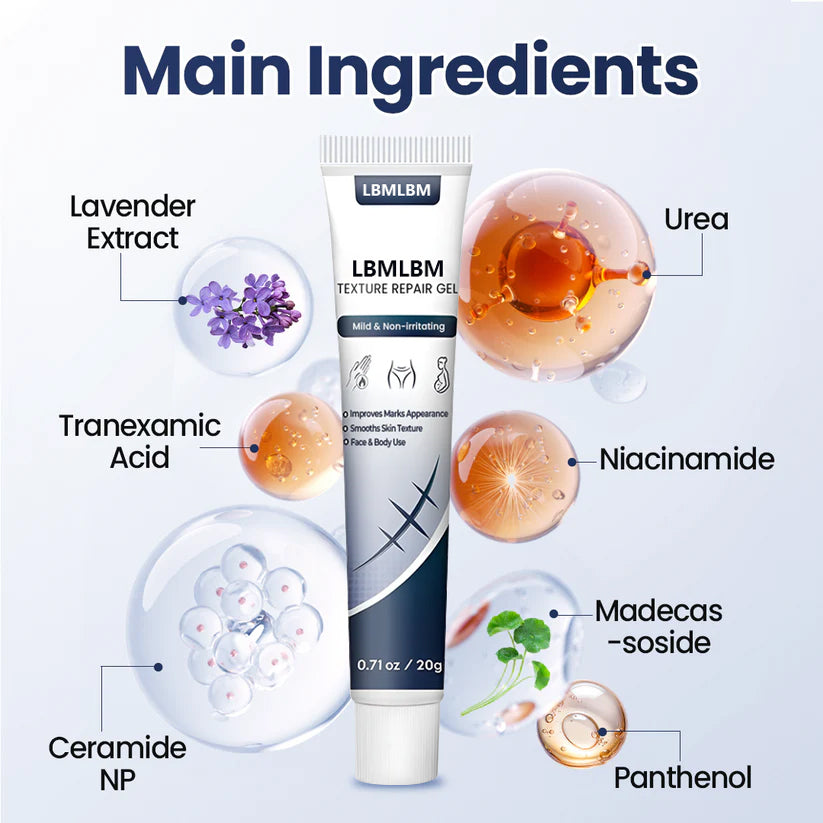 𝑶𝒇𝒇𝒊𝒄𝒊𝒂𝒍 𝑺𝒕𝒐𝒓𝒆 | LBMLBM® Texture Repair Gel — Say Goodbye to Stubborn Scars & Uneven Texture in 4 Weeks