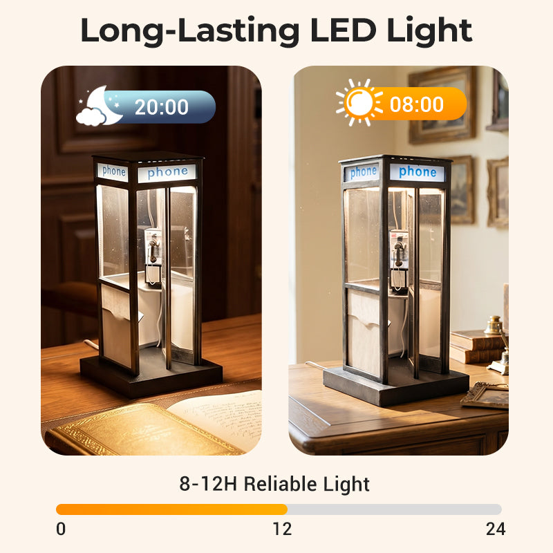 ✨Vintage Phone Booth Ambient Lamp