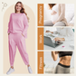 🎉HOT SALE💖Round-Neck Long-Sleeved Top ＆ Pants 2-Piece Set