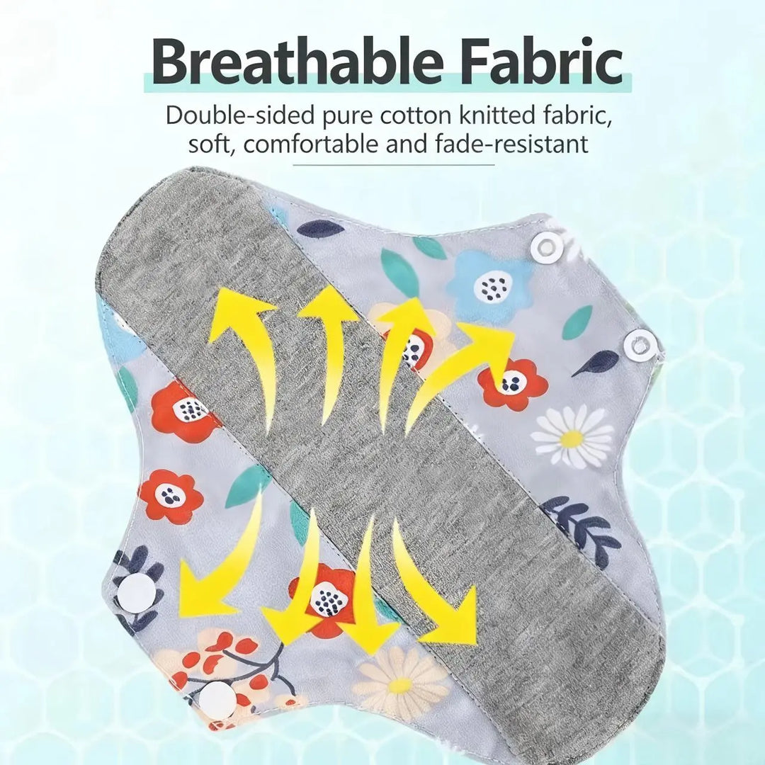 ⭐ 💧 Stay Confident All Day ✨ Reusable Graphene Protection Pad – Leak-Proof, Soft & Washable