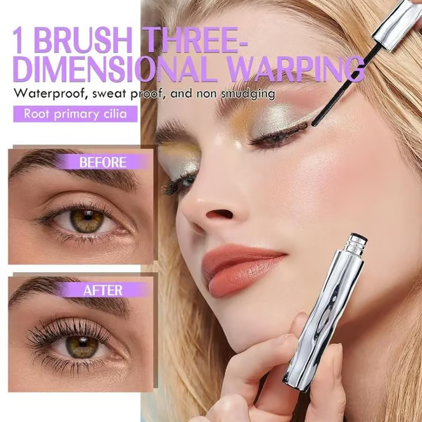 🔥Buy 1 Get 1 Free🔥WaterproofLong Curling Mascara,Natural And Non-Smudged