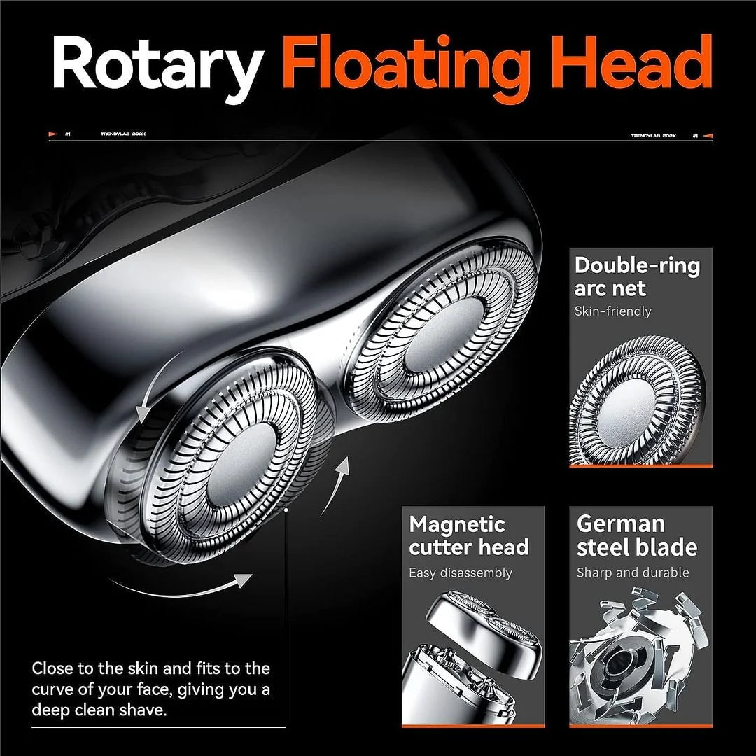 💥OFFERTA SPECIALE 50% DI SCONTO💥Nuovo mini rasoio elettrico a doppia testina 2025
