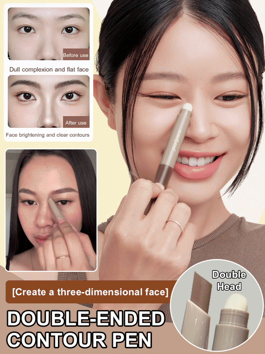 💕Žhavý výprodej 50% sleva💕Oboustranná konturovací tužka, která se nerozmazává