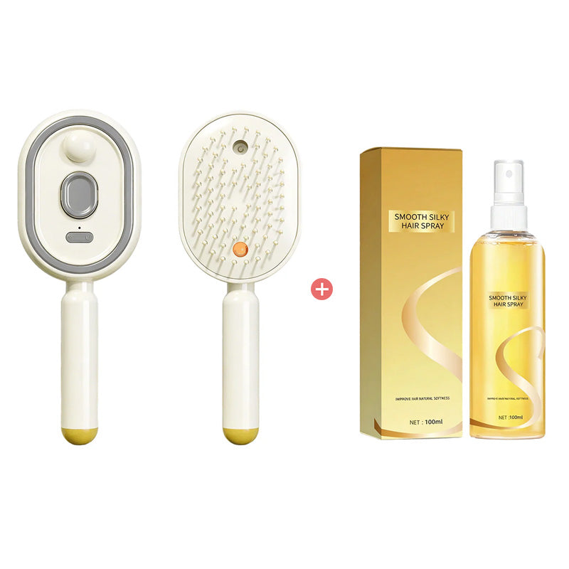 📢📢50% OFF!! ⏰✨Electric hairbrush with spray and massage🔥