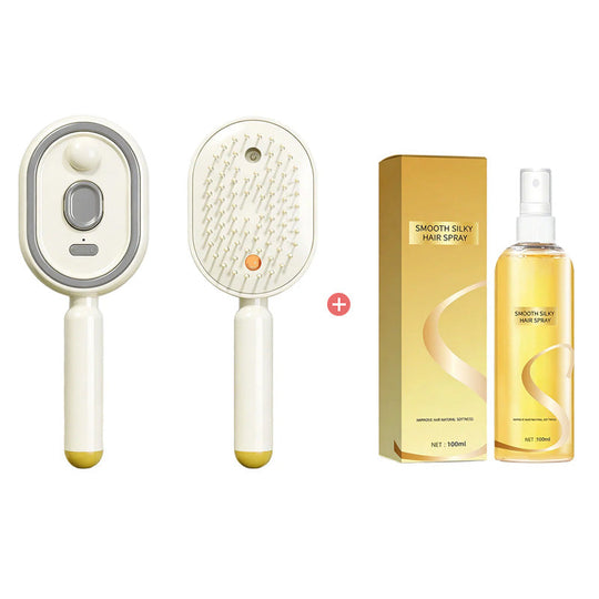 📢📢50% OFF!! ⏰✨Electric hairbrush with spray and massage🔥
