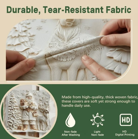 🔥Last Day Promotion 49% OFF🔥 Buy 1 Get 1 Free🎉- Christmas Cushion Covers Set