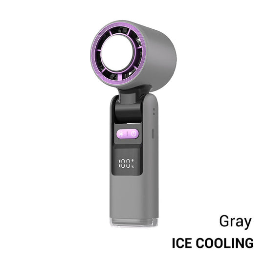 ❄️Viimase päeva pakkumine 50% SOODUSTUST❄️3 ühes mini käeshoitav jahutusventilaator, 199 kiirusega tuuleenergia & Jääjahutuse funktsioon