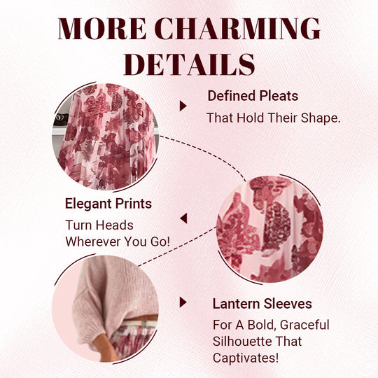 🌸Completo con top girocollo e gonna stampata con cintura🌸 Ora con il 50% di sconto