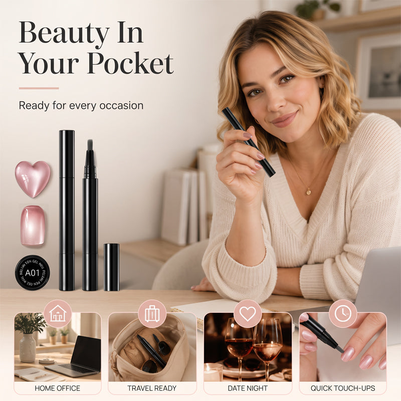 One Step Nail Gel Pen