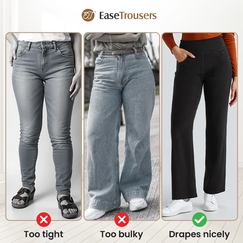 G4Free Loose High-Waist Business Casual Pants Yoga Pants Women Wide Leg Pants with Pockets Comfortable Athletic Sweatpants