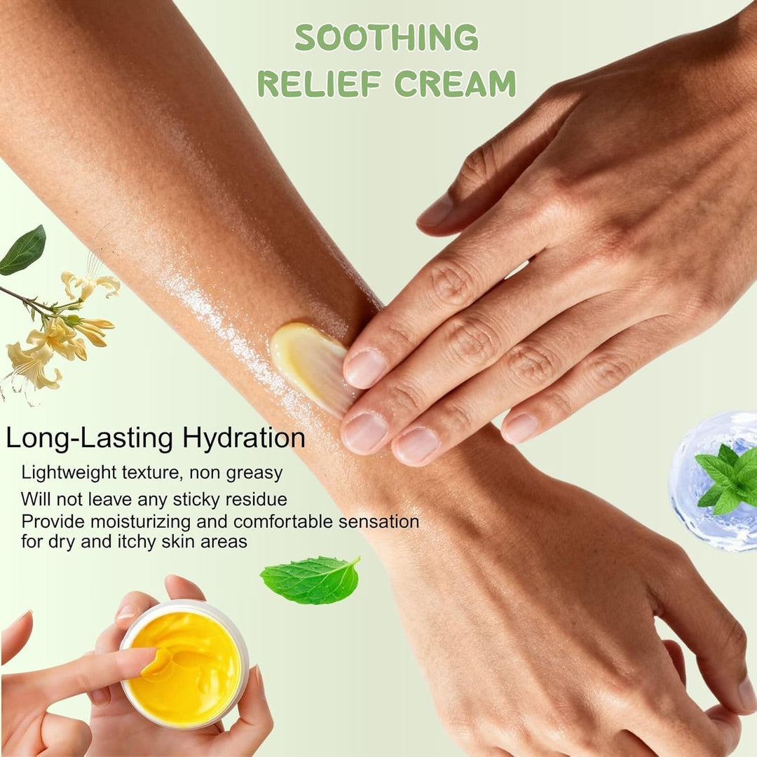 🔥Limited-Time Offer Herbal Miracle Cream for Stubborn Skin Issues