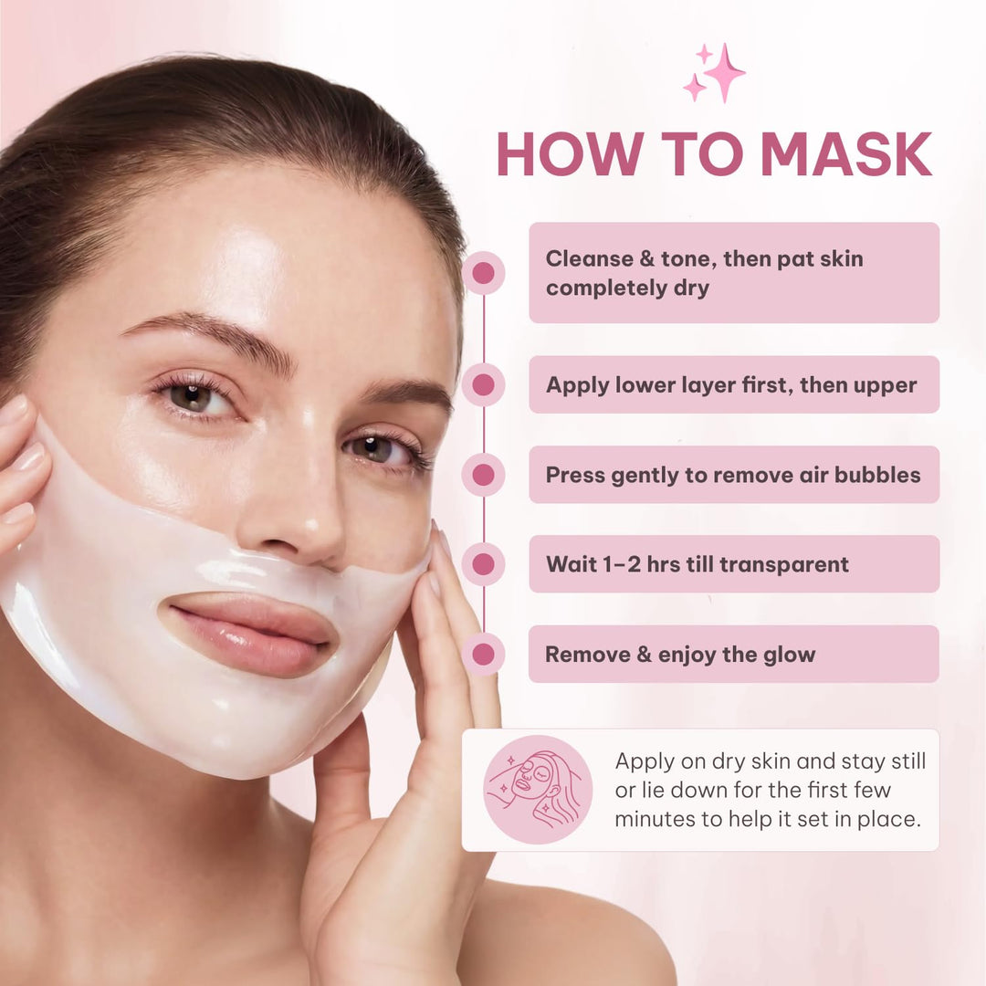 Quasi Bio-Collagen Face 4-Pack - Niacinamide & Collagen Overnight Hydration