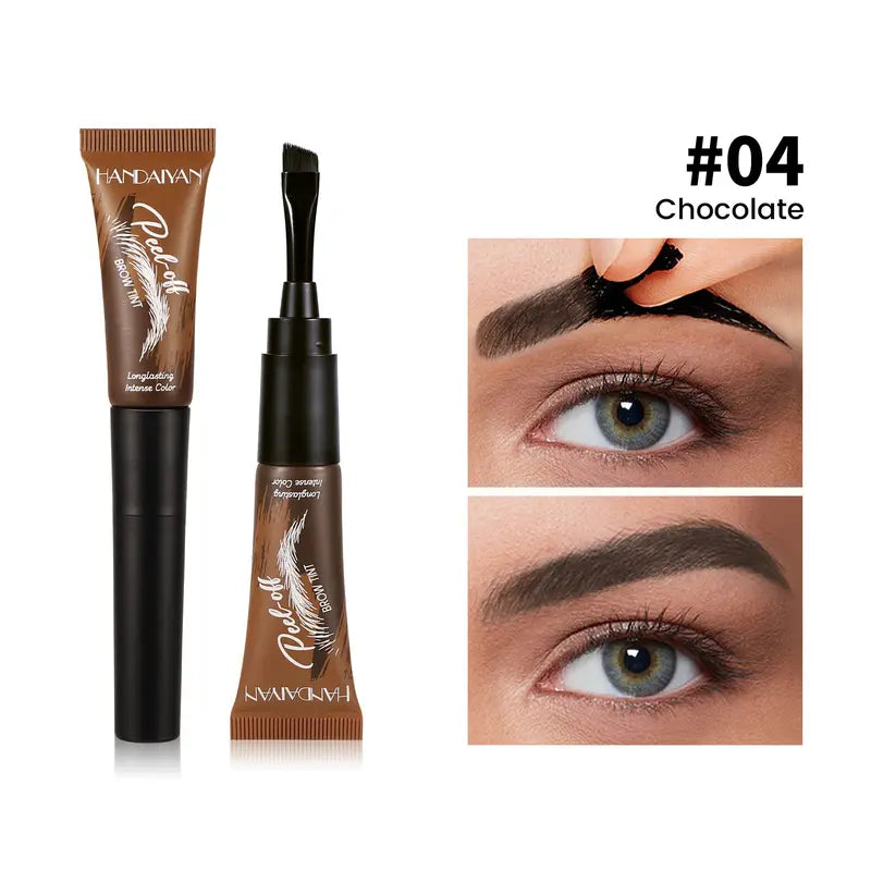 💜LAST DAY SALE BUY 1 GET 1 FREE!!💜Tear-Off Brow Tint – Waterproof, Non-Fading, Long-Lasting Pigment for Precise Brow Definition & Effortless Wild Brow Looks