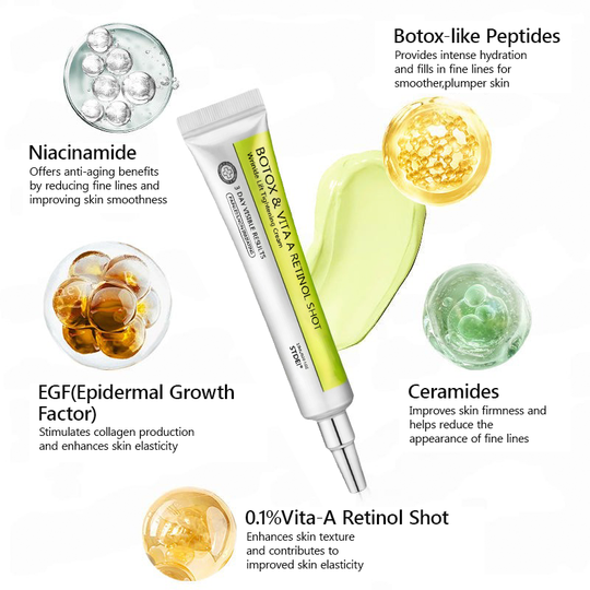 𝑶𝒇𝒇𝒊𝒄𝒊𝒂𝒍 𝑺𝒕𝒐𝒓𝒆👍| Recăpătează-ți tinerețea pielii 💫STDEI® BOTOX & Cremă antirid VITA A RETINOL SHOT