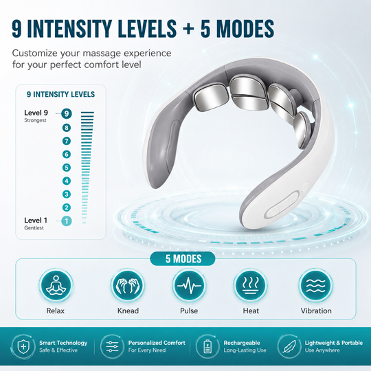 🔥Heated 4D Neck Massager / Portable 4D Neck Relaxer