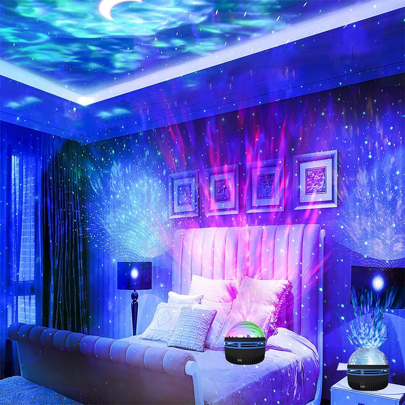 BUY 2 GET 20% OFF🌟🌟2 in 1 Northern Lights and Ocean Wave Projector
