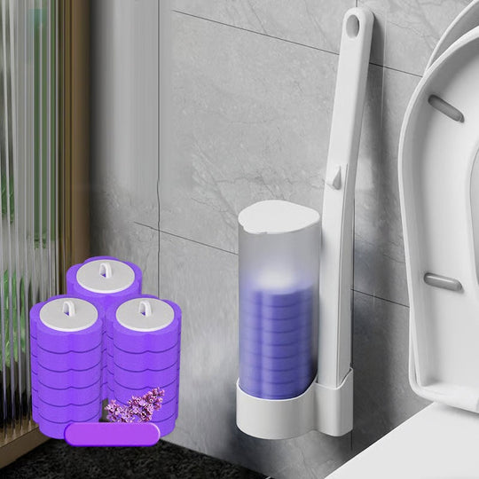 ⚡95K+ SOLD!🚽💦Hands-Free Cleaning Gadget🧽Disposable toilet cleaning tool