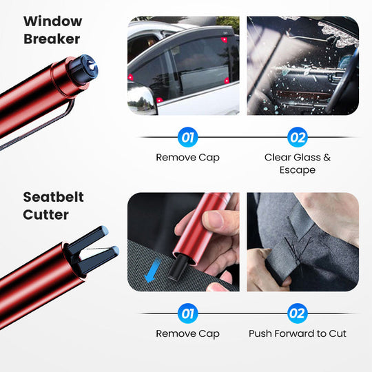 🚨 Mini Emergency Car Escape Tool – Your Savior on the Road! 🚗💨