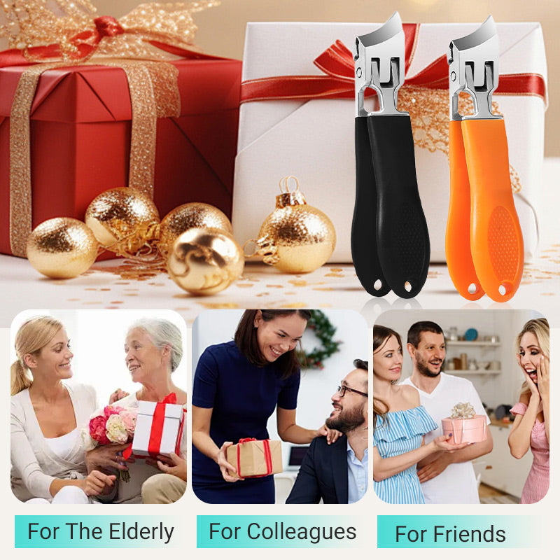 Dispozitiv de tuns unghii înclinat anti-stropire cu deschidere largă a fălcilor