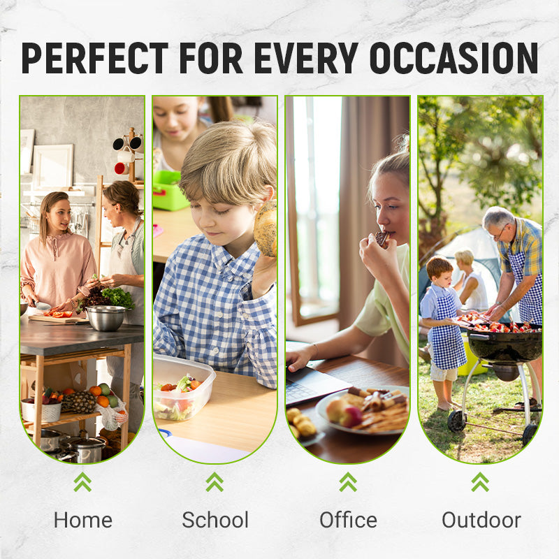 🍗Ceannaigh 2 Faigh 1 Saor in Aisce + Lascaine 50% 🥦Málaí Stórála Séalaithe Scragall Alúmanaim In-athúsáidte