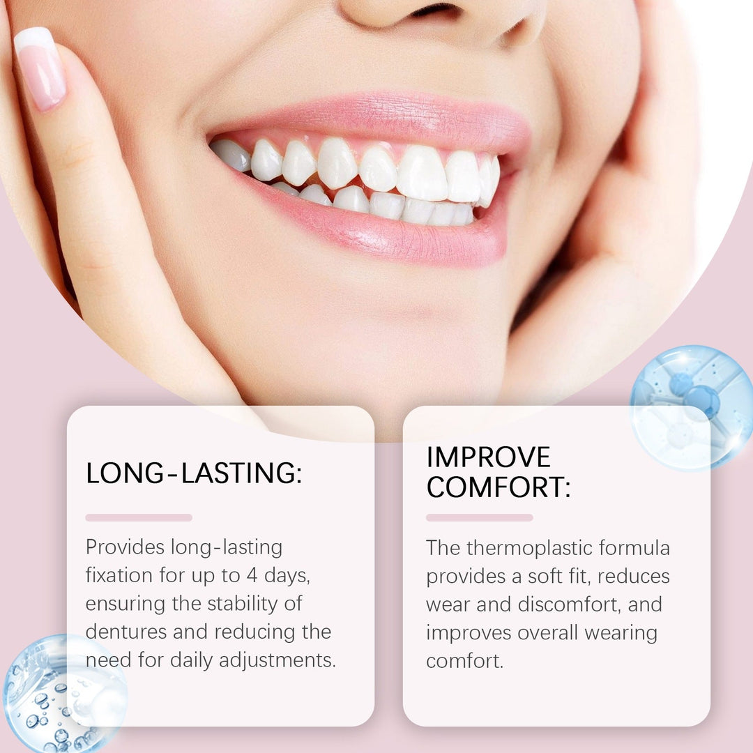 ⏰LIMIT TIME FREE SHIPPING✅Oralhoe Denture Fixation Adhesive Fixed Dentures For Improved Comfort And Beauty Denture Fixation Adhesive
