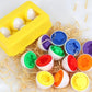 🎁✨Ostern Tag Heißer verkauf🔥Geometrische Eier zur kognitiven Entwicklung (12 Eier, ein Set)