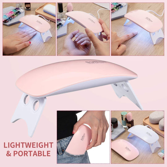 One Step Gel Nail Pen | 3-in-1 No Topcoat UV Nail Polish | Long-Lasting DIY Manicure Pen with Precision Tip🎨