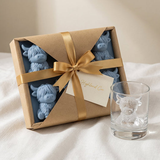 Mini Highland Cow Ice Cube Mold – Cute 3D Ice for Drinks, Parties & Gifts