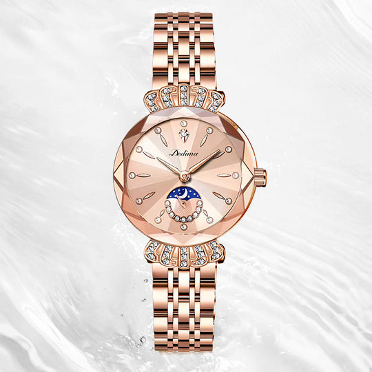 ⏳VÄLKMÜÜK! 49% SOODUSTUST! 🔥Naiste moodne teemantkuutähega käekell