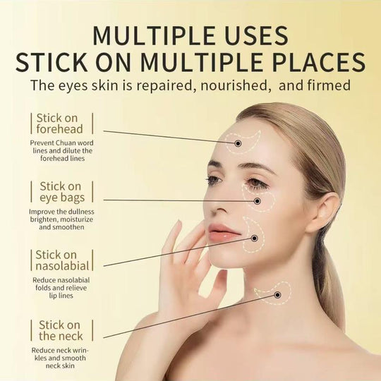 [Taren Cosmetics]Avokaado niisutav kollageen-silmakottMask, 60 tk/komplekt silmaalune mask, silmahooldustoode tumedatele silmakottidele, nahahoolduskingitus niisutav kreem niisutav mugavus