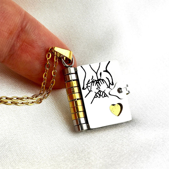 🎨 DERNIER JOUR DE PROMOTION - 50 % DE RÉDUCTION💜Collier livre « Ma Petite Étoile » pour ma fille, cadeau d'anniversaire ou de remise de diplôme, bijou d'amour