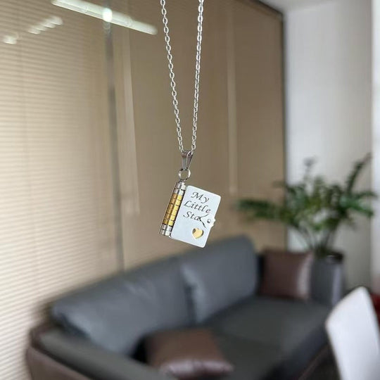 🎨 DERNIER JOUR DE PROMOTION - 50 % DE RÉDUCTION💜Collier livre « Ma Petite Étoile » pour ma fille, cadeau d'anniversaire ou de remise de diplôme, bijou d'amour