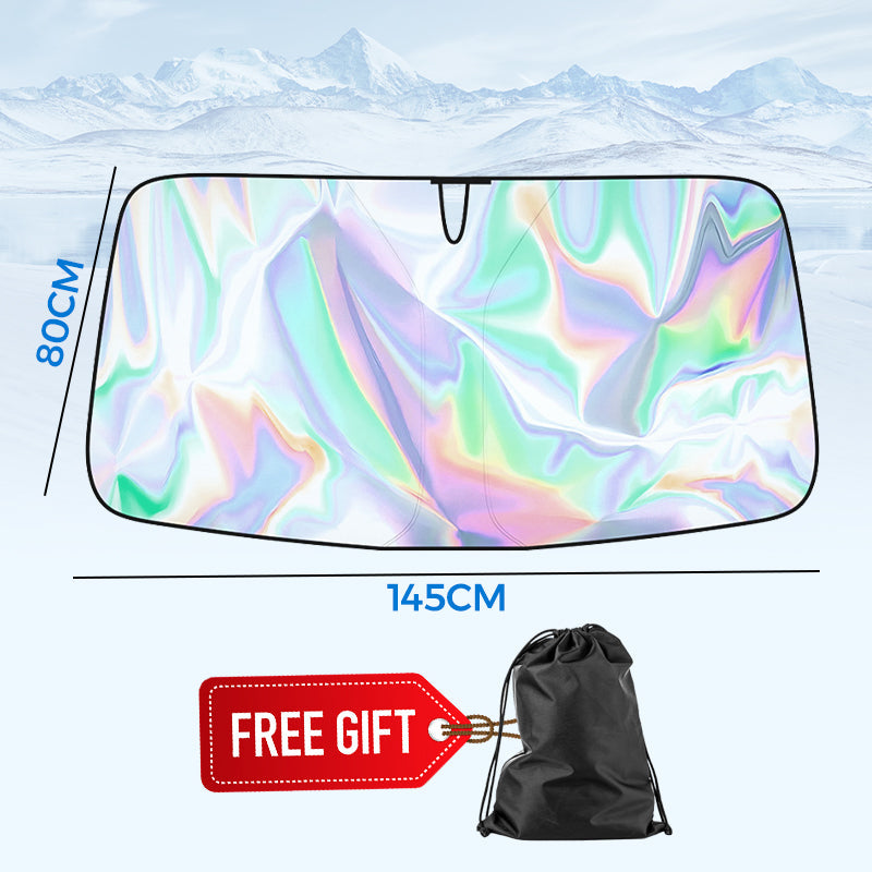 🌞 Sommersalg med 50 % rabatt 🌈Laser solskjerm til bilfrontrute