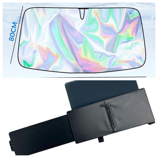 🌞 Sommersalg med 50 % rabatt 🌈Laser solskjerm til bilfrontrute
