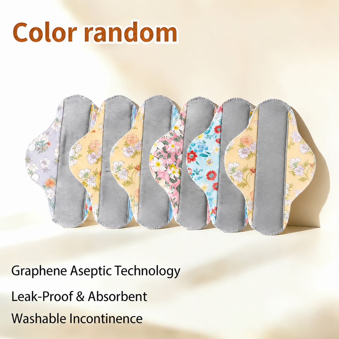 ⭐ 💧 Stay Confident All Day ✨ Reusable Graphene Protection Pad – Leak-Proof, Soft & Washable