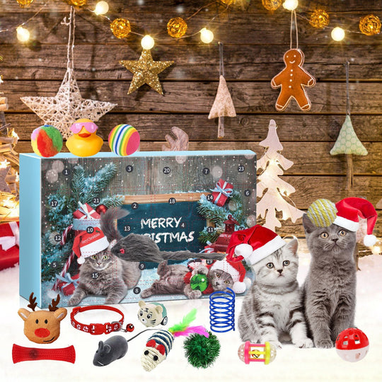 🎅Christmas Countdown Delight!🎅2025 New Cat Advent Calendar 24 Days Countdown