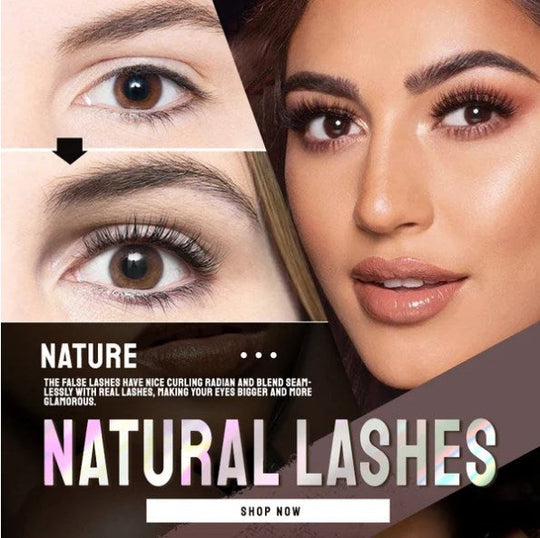 💜 DERNIER JOUR DE PROMOTION - 50 % DE RÉDUCTION💜Faux cils réutilisables auto-adhésifs