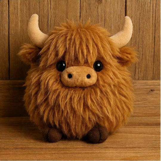 Emotional Support Highland Cow Plush