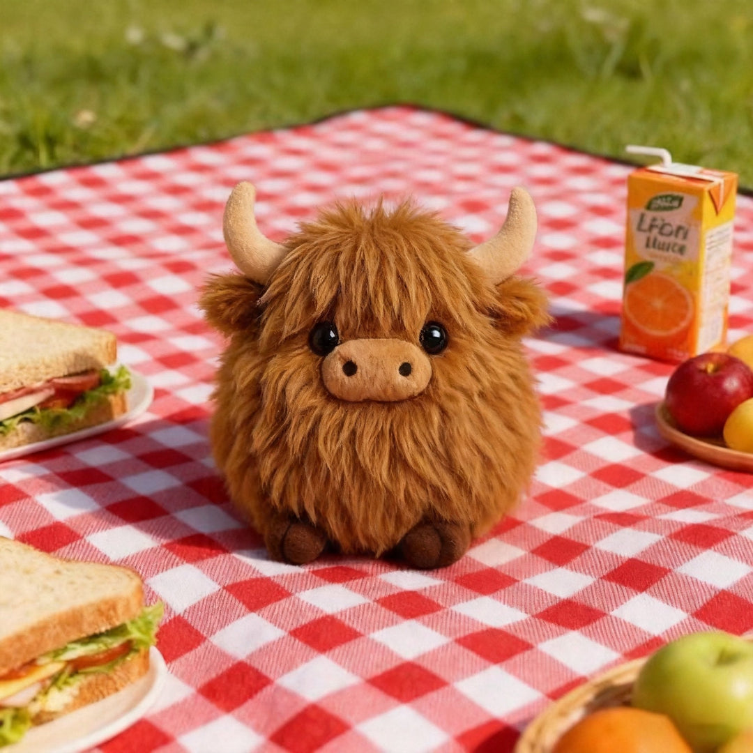Emotional Support Highland Cow Plush