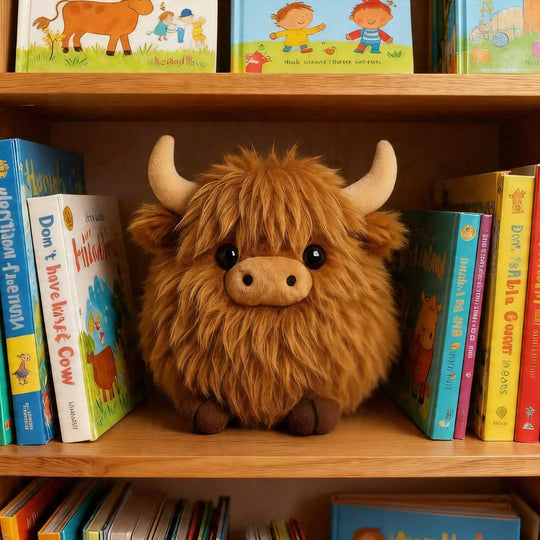 🔥🐂Emotional Support Highland Cow Plush