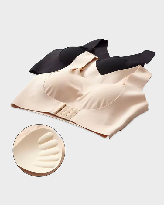 🔥Supportive Wireless Push-Up Bra for All-Day Comfort