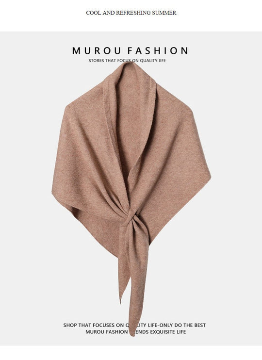 💖Women's Solid-Color Cashmere Scarf, Your Everyday Touch of Elegance!🍂