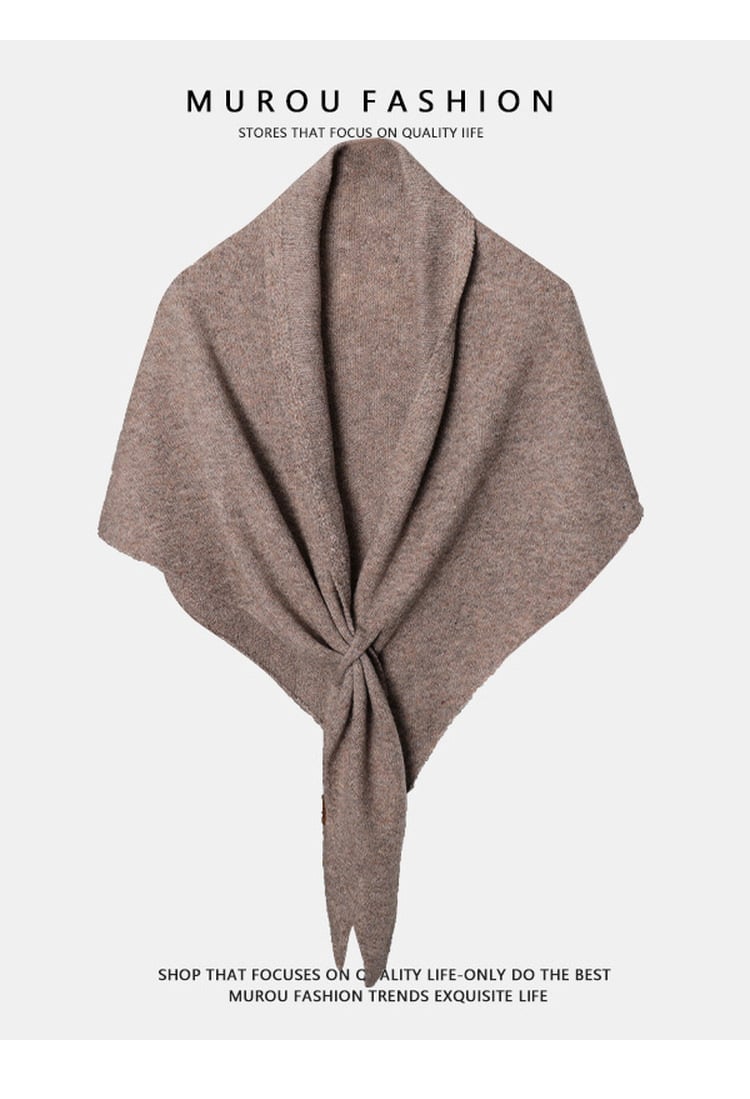 💖Women's Solid-Color Cashmere Scarf, Your Everyday Touch of Elegance!🍂