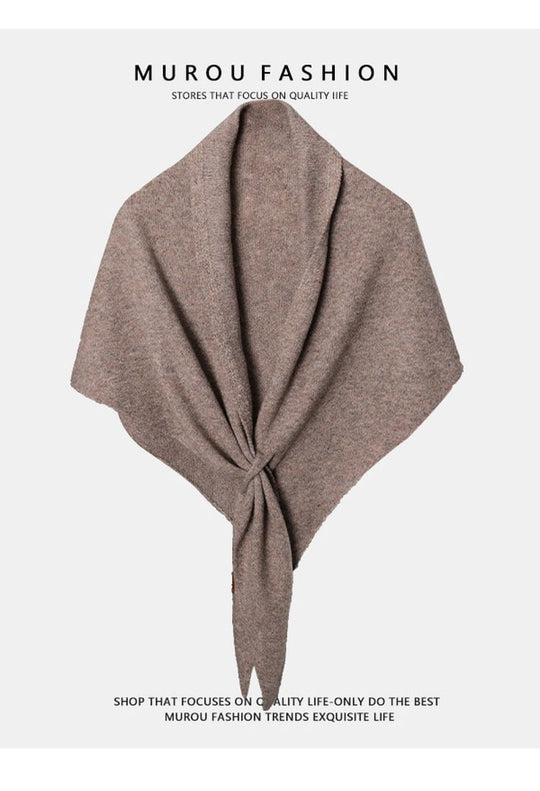 💖Women's Solid-Color Cashmere Scarf, Your Everyday Touch of Elegance!🍂