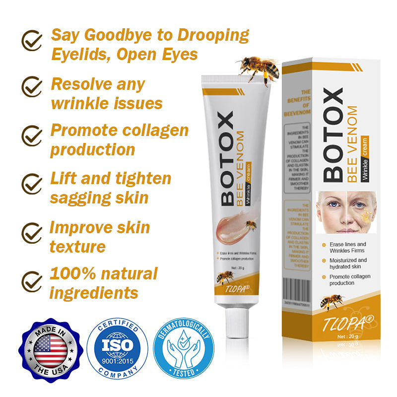🧑‍⚕️TLOPA® Botox Bee Venom Wrinkle Removal Cream🔥