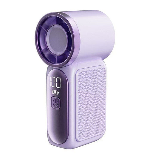 Turbo Handheld Fan – 16900 RPM, 6 speeds, LED display