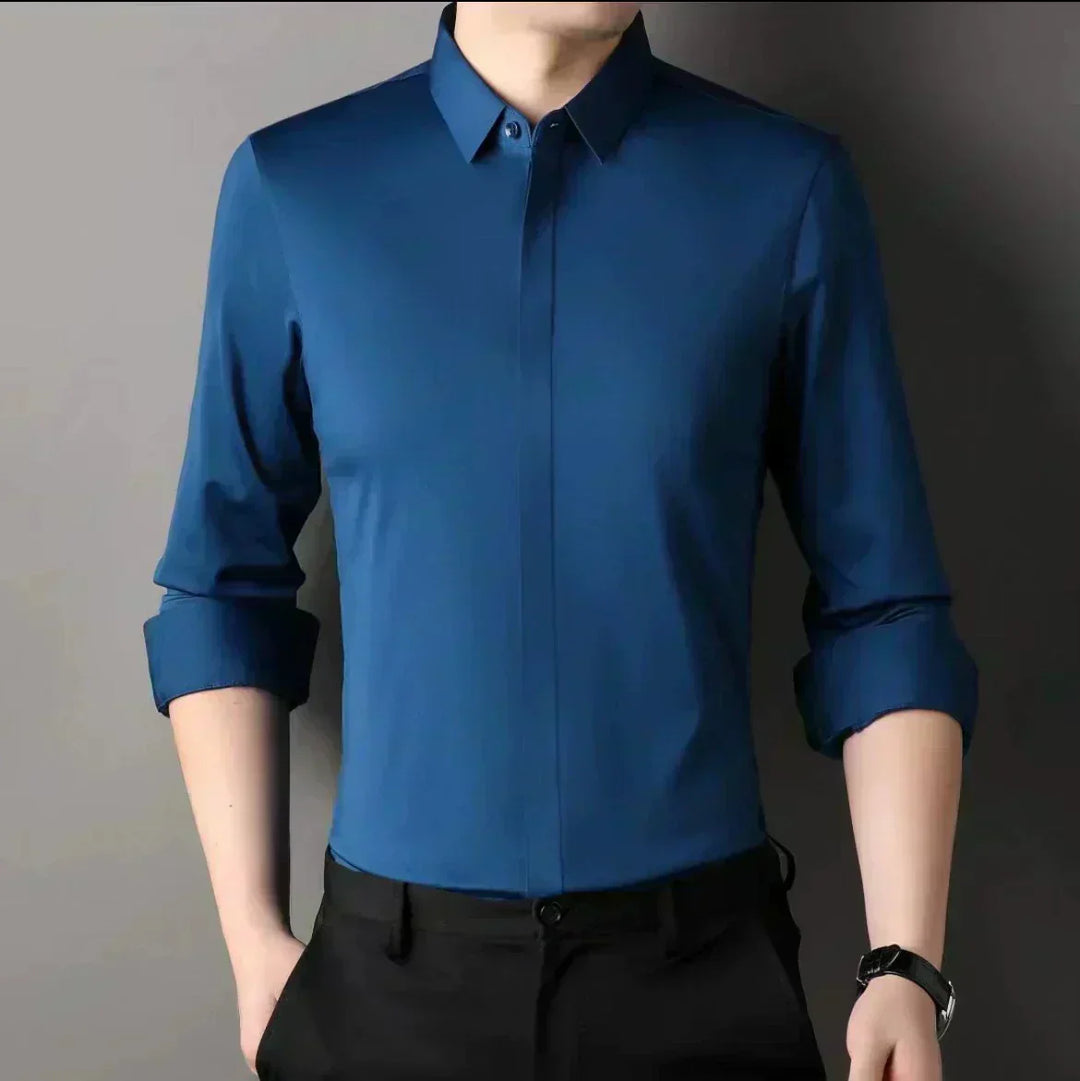 🔥Last Day Promotion 50%OFF🔥Men's Wrinkle-Free Button-Down Shirt